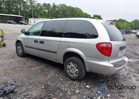 2005 Dodge Grand Caravan Se z USA, uszkodzony, nr VIN 1D4GP24R35B323505